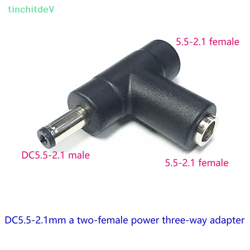 Đầu Nối Female Sang Male 5.5X2.1Mm Female Sang Male 5.5X2.1Mm Female DC Cho Laptop 5.5 * 2.5 Female Sang Male 5.5 * 2.55