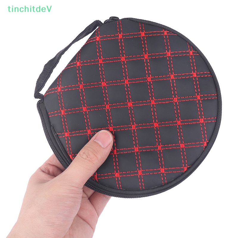 Túi Đựng Đĩa CD / DVD Sức Chứa Lớn 20 Ngăn Bằng Nhựa Cứng Có Khóa Kéo Tiện Dụng Mang Theo Du Lịch / Nhà Cửa