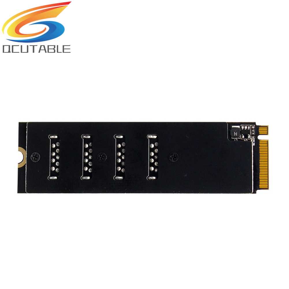 Thẻ Mở Rộng M.2 Mkey Sang 4 PCI-E Tốc Độ Cao Usb 3.0 Cho Máy Tính Bàn