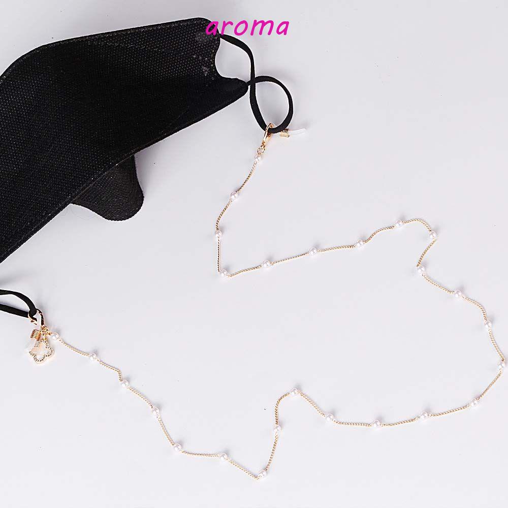 Dây Đeo Kính Mát Gắn Mặt Nạ Chống Thất Lạc In Họa Tiết Hoa / Chữ Độc Đáo Thời Trang Cho Nữ