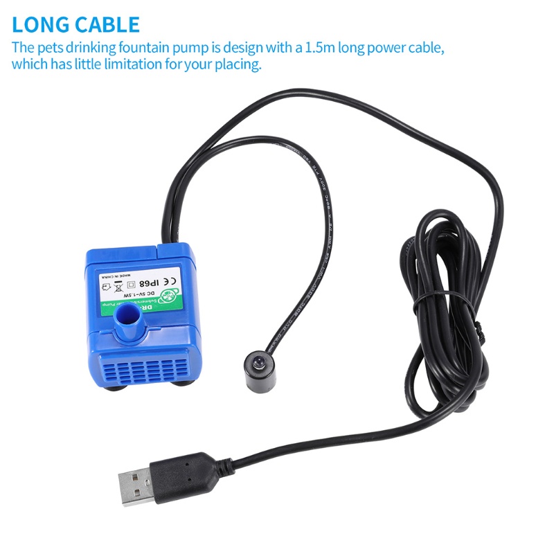 Máy Bơm Nước Uống Cho Thú Cưng Chó Mèo Nhỏ