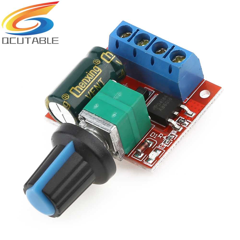 Cầu Chì Điều Khiển Tốc Độ Động Cơ PWM 5A 90W