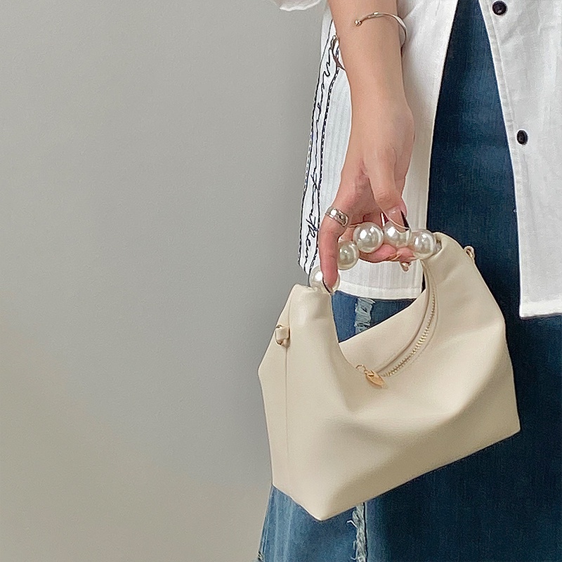 Túi Xách Đeo Chéo Đính Ngọc Trai Thời Trang Cao Cấp Dành Cho Nữ