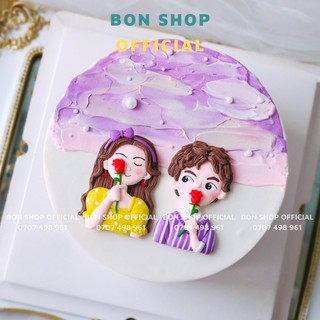Topper Silicone Cặp Đôi Tình Yêu