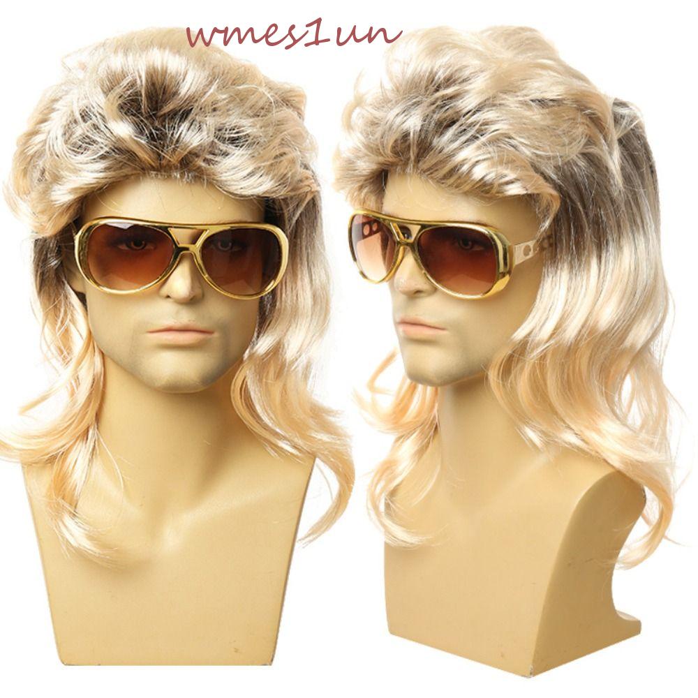 Bộ Tóc Giả Bằng Sợi Tổng Hợp Chịu Nhiệt 15H Dùng Hóa Trang Halloween Dành Cho Nam