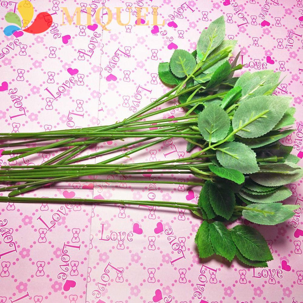 Nhánh Lá Xanh Nhân Tạo 33cm Dùng Trang Trí Nhà Cửa / Tiệc Cưới / Giáng Sinh