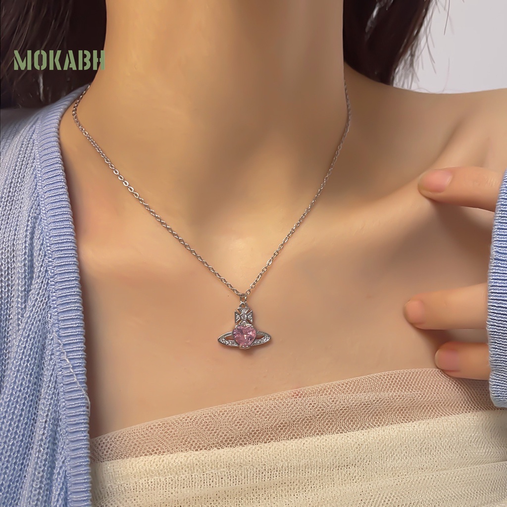 [Mới] Vòng cổ Mặt Hình Học Pha Lê Giả Mạ Điện Sáng Bóng Cá Tính Thời Thượng Dành Cho Nữ