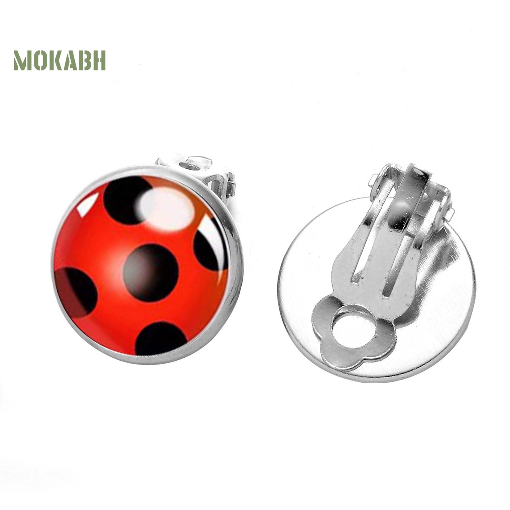 1 Đôi Bông Tai Kẹp Hình Hoạt Hình Dễ Thương Mạ Điện Phù Hợp Làm Quà Hóa Trang Cho Nữ