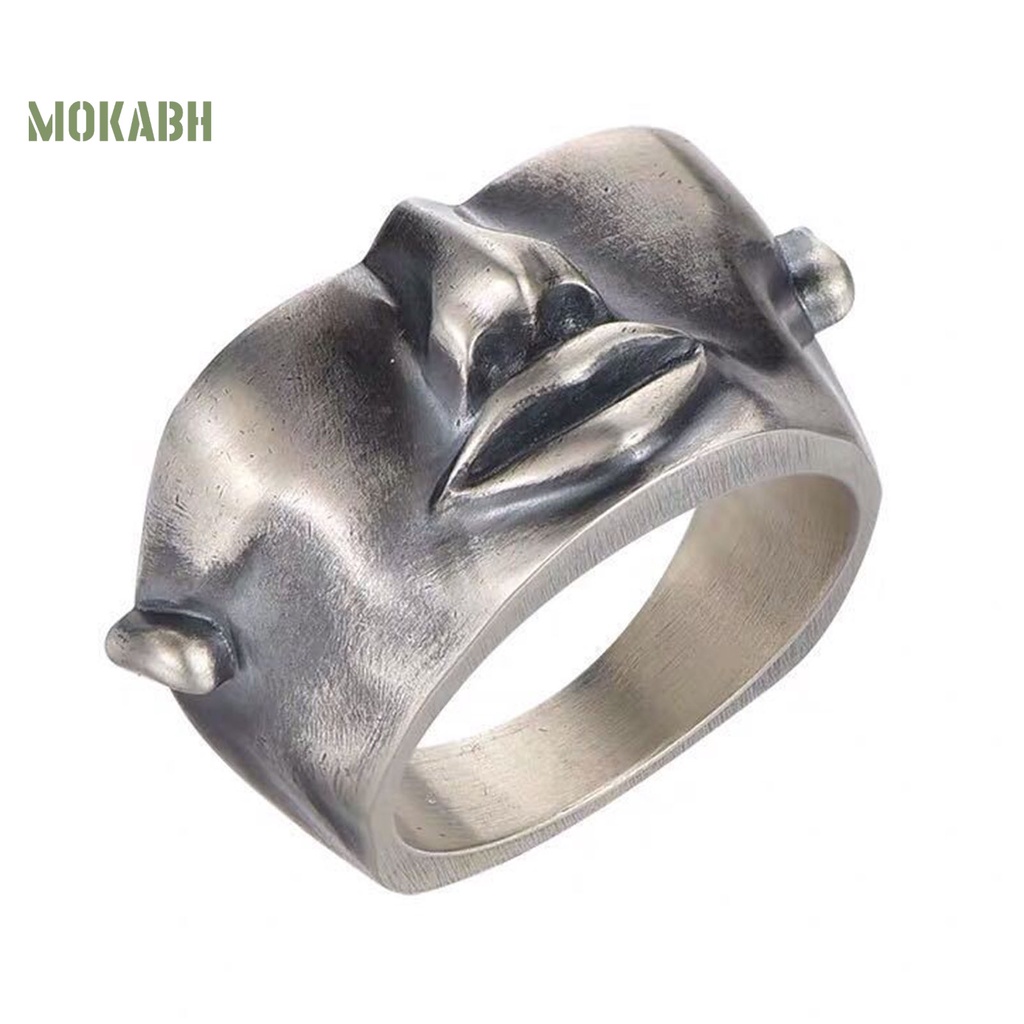 Nhẫn Mạ Điện Họa Tiết Sáng Tạo Thời Trang Cho Nam