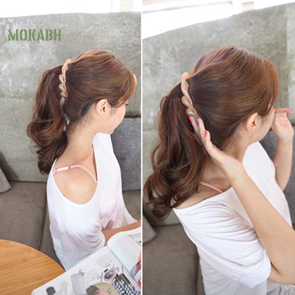 Kẹp Tóc Đuôi Ngựa Cỡ Nhỏ Linh Hoạt Thời Trang Cho Nữ