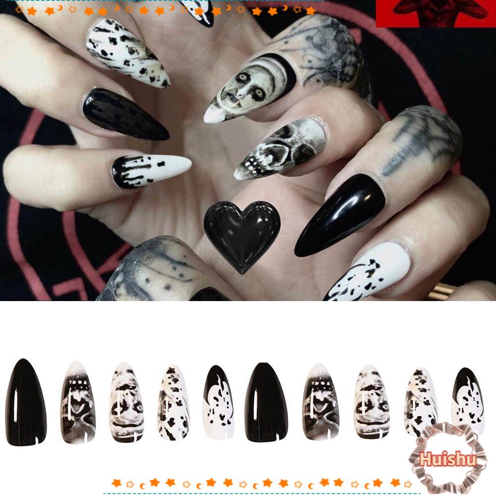 Bộ 24 Móng Tay Giả Che Phủ Toàn Diện Thời Trang