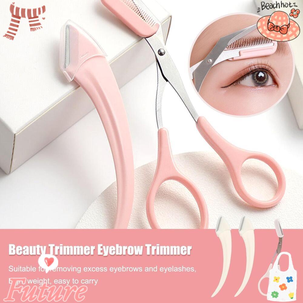 Set 6 Kéo Lược Tỉa Lông Mày Tiện Dụng Chất Lượng Cao