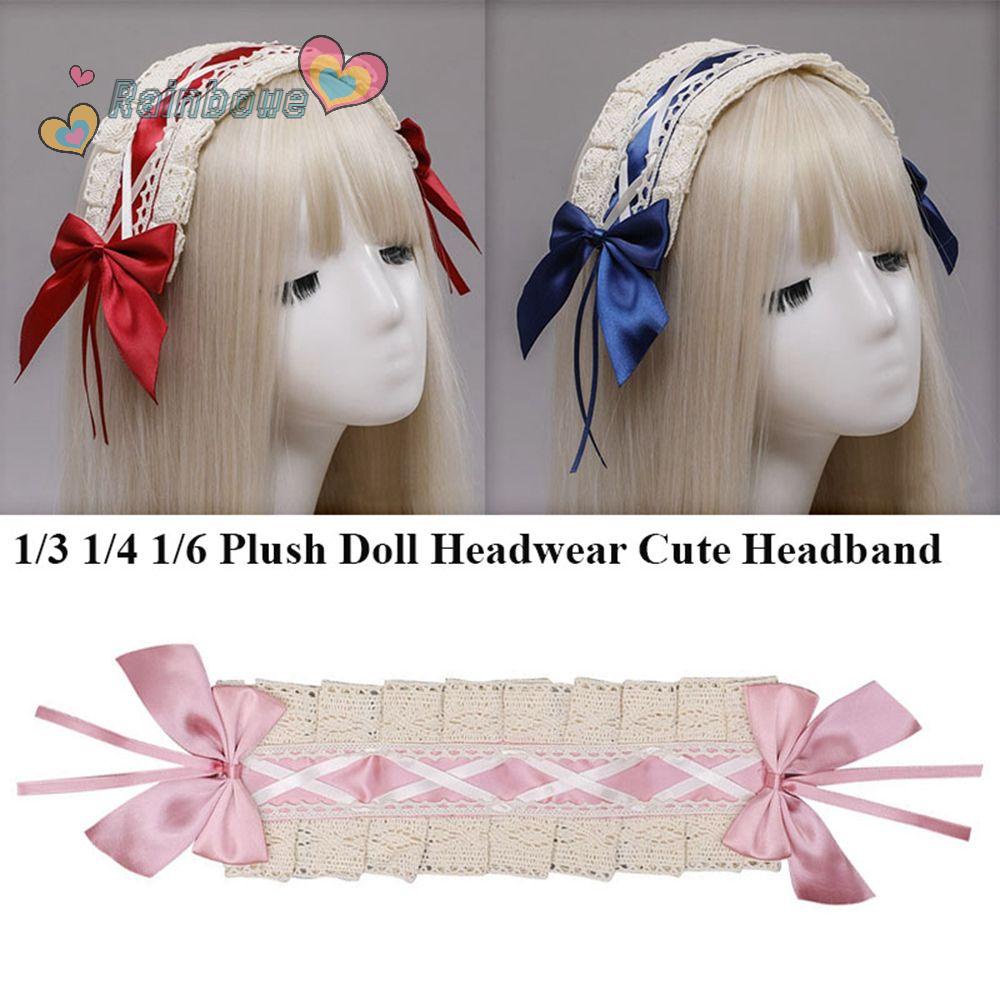 Băng Đô Cài Tóc 5 Kiểu Dễ Thương Cho Búp Bê 14inch