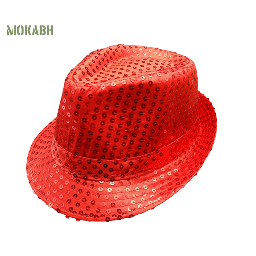 Nón Vành Ngắn Đính Kim Sa Lấp Lánh Thời Trang Cho Người Lớn Và Trẻ Em