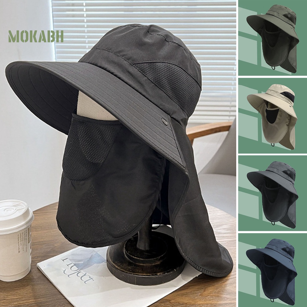 Mũ Tai Bèo Có Dây Cố Định Bảo Vệ Toàn Diện Chống Trượt Thoáng Khí