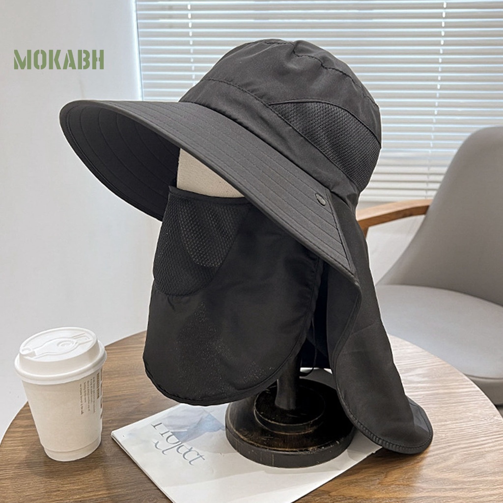 Mũ Tai Bèo Có Dây Cố Định Bảo Vệ Toàn Diện Chống Trượt Thoáng Khí