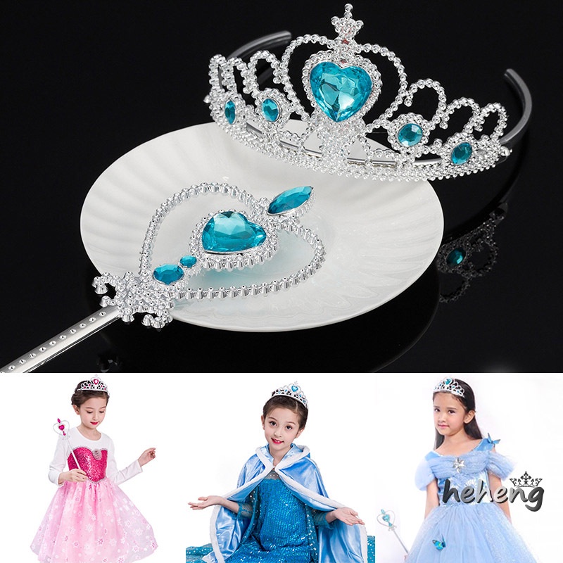 Bộ Vương Miện Đũa Thần Hóa Trang Công Chúa Cho Bé Gái