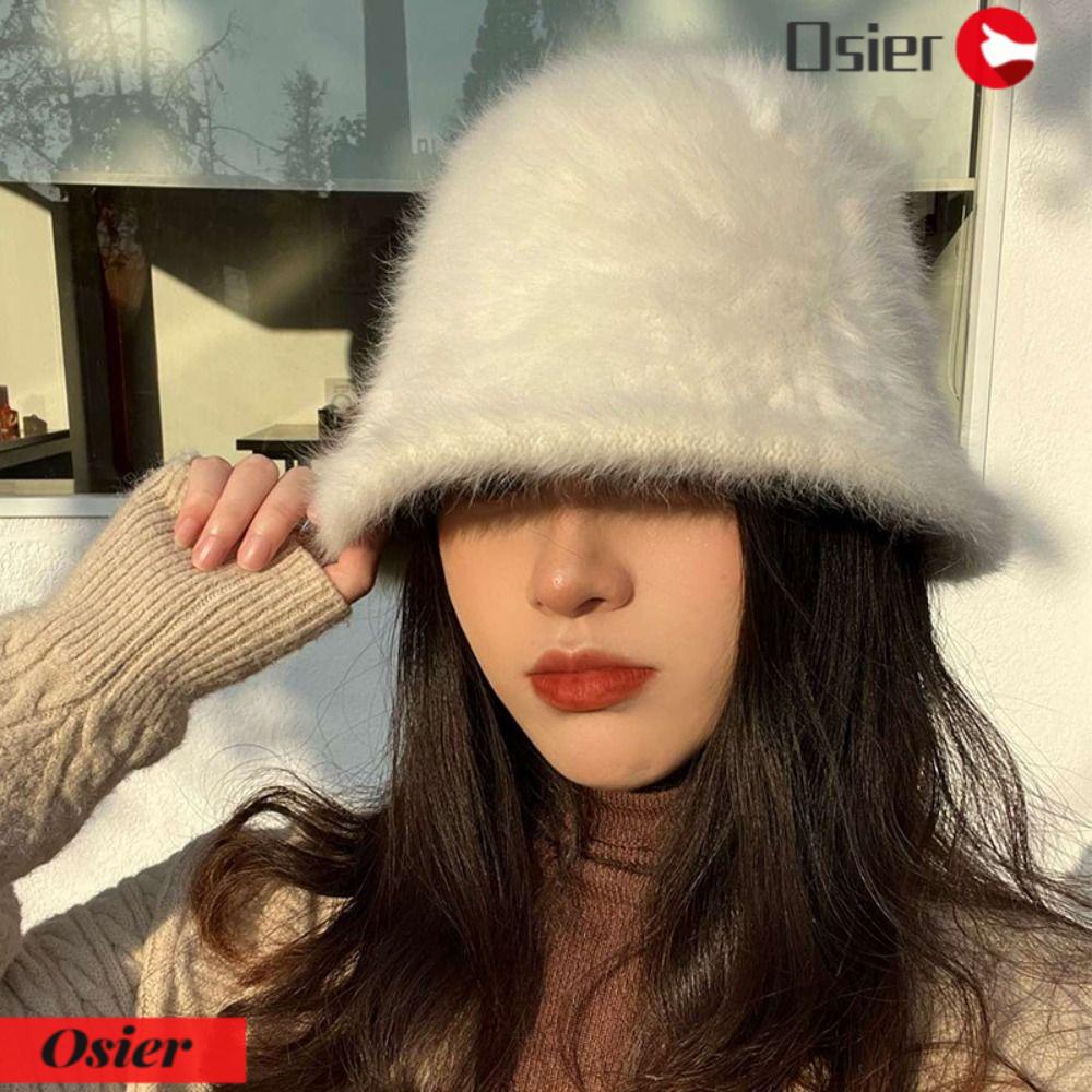 Nón Tai Bèo Phủ Lông Dày Dặn Giữ Ấm Thời Trang Thu Đông 1