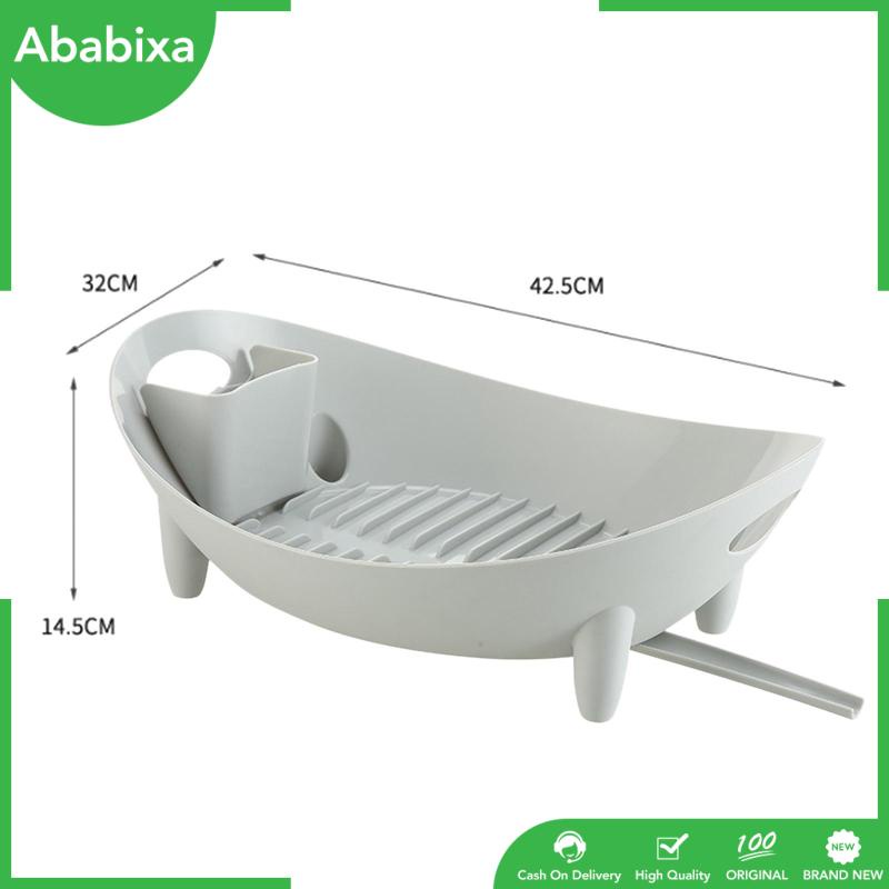[Ababixa] Giá Đỡ Phơi Khô Bát Đĩa Cốc Muỗng Nĩa Thoát Nước Siêu Bền Tiết Kiệm Không Gian Cho Nhà Bếp
