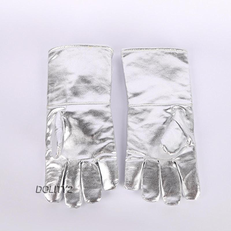 [Dolity2] Set 2 Tạp Dề Lá Nhôm Bảo Vệ Chân Khi Làm Việc / Phòng Thí Nghiệm / Cá