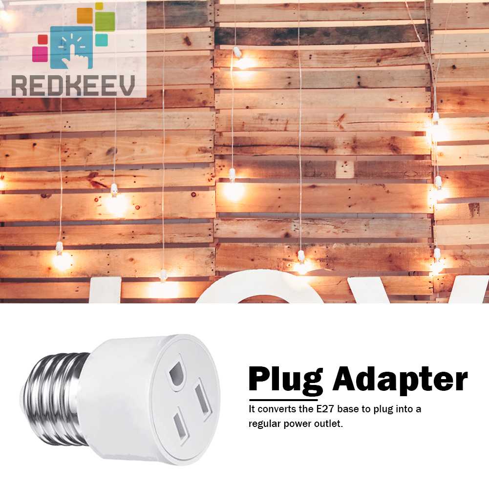 Chuôi Đèn E26 / E27 Phích Cắm EU / US Chuyên Dụng Cho Garage