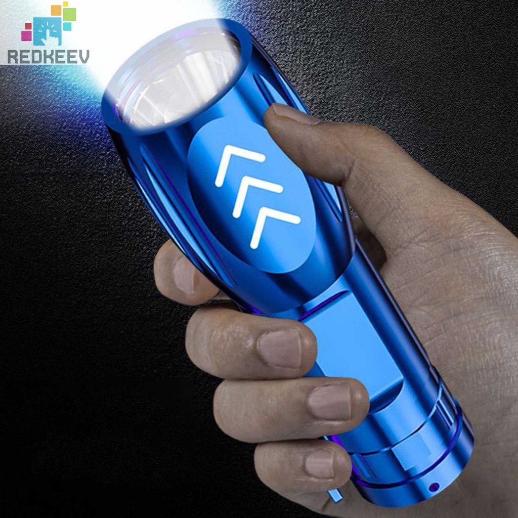 Đèn Pin Cắm Trại Chống Nước 3 Chế Độ