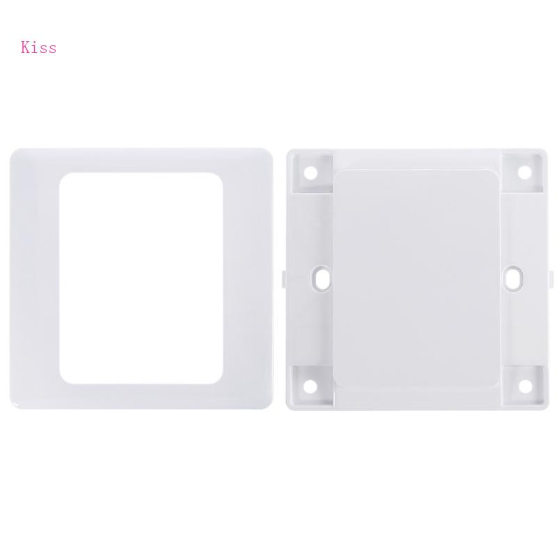 Vỏ Bọc Công Tắc Điện Gắn Tường Bằng ABS Màu Trắng