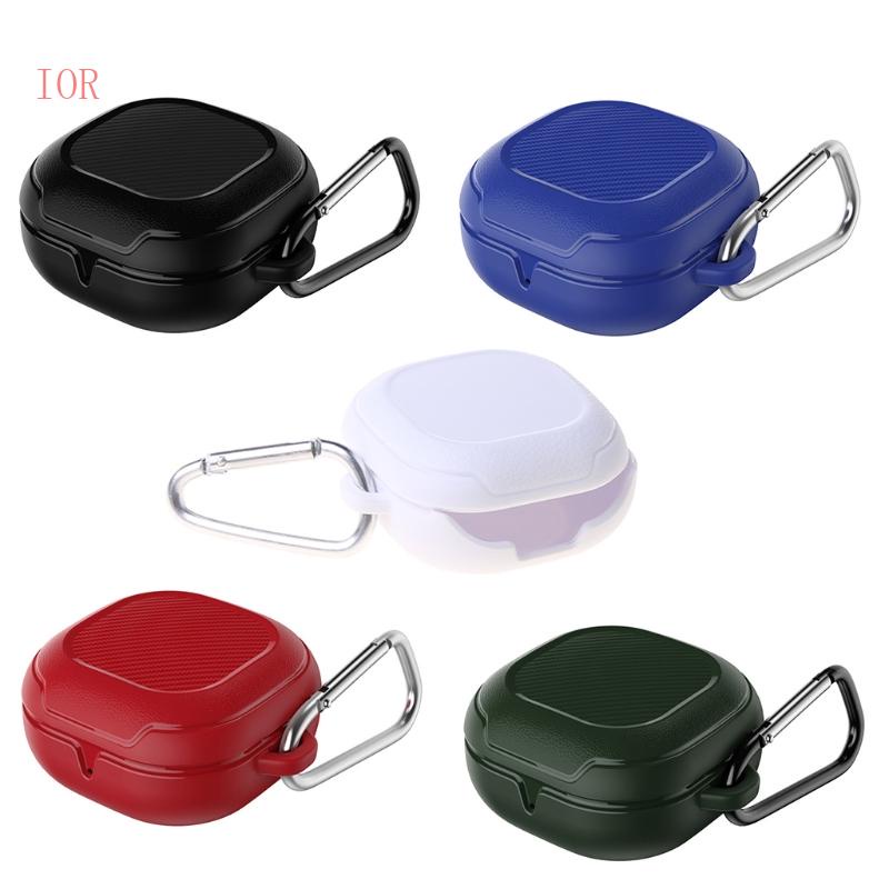 Vỏ Bảo Vệ Hộp Sạc Tai Nghe Không Dây Chống Sốc Chống Rơi Kèm Móc Cho Buds live