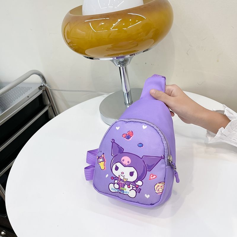 Túi Đeo Chéo Ngực Thiết Kế Nhỏ Nhắn Thời Trang Xinh Xắn Dành Cho Bé Mẫu Giáo