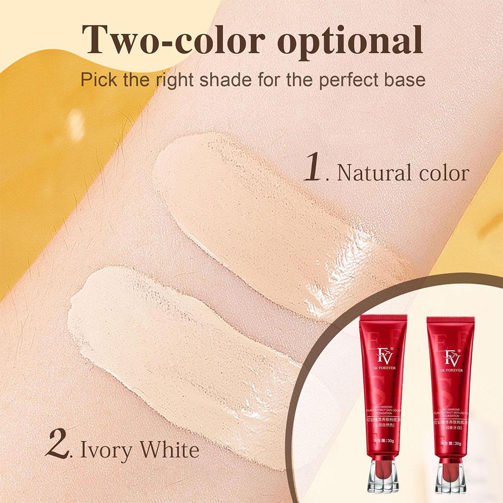 Kem Nền FV Dạng Lỏng Chiết Xuất Nhân Sâm Đỏ Nuôi Dưỡng Da Khô Hỗn Hợp Với Da Dầu J9Q8