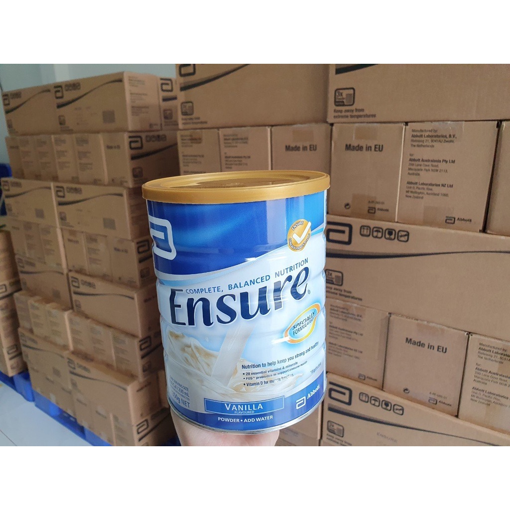 SỮA BỘT ENSURE HƯƠNG VANI 850G ÚC