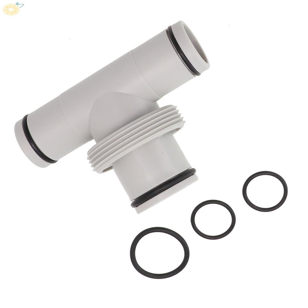 【VARSTR】High Quality Pool Part Replacement Hose Adapter for Intex Split Hose Plunger Valves 15in to 2 125in T Connectors