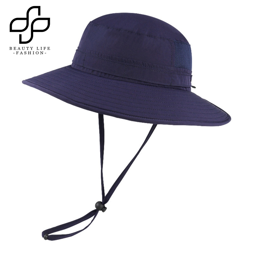 Nón Tai Bèo Thoáng Khí Siêu Nhẹ Màu Sắc Đơn Giản Di Động Thời Trang Cho Nam Và Nữ