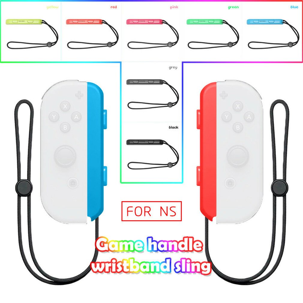 Gamepad Controller Wristbands For Ns Carrying Hand Ropes Wrist Straps Laptop Video Games Accessories [Q/4]