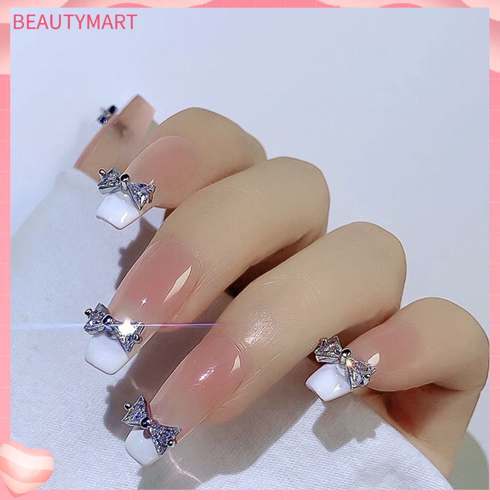 Phụ Kiện Trang Trí Móng Tay Hình Bướm 3D Lấp Lánh Dành Cho Nữ