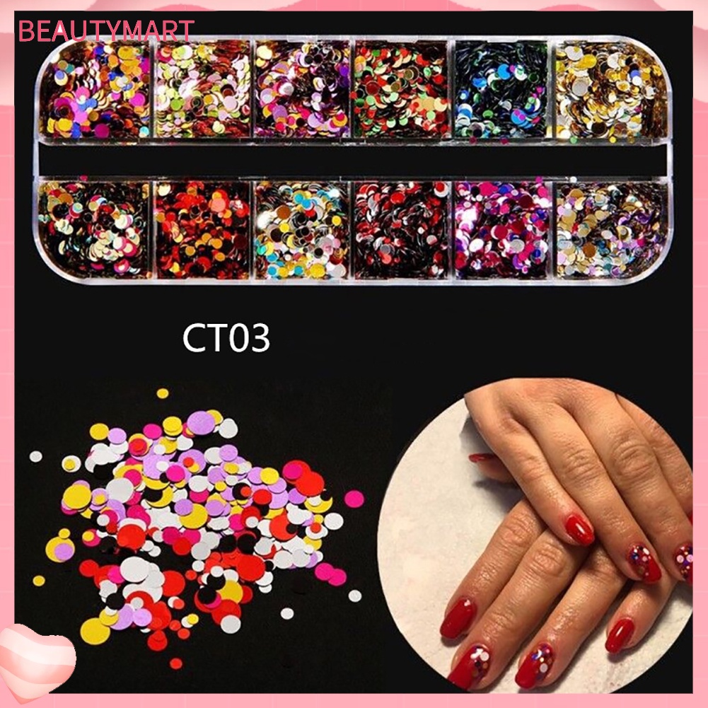 Hạt Kim Sa Lấp Lánh Trang Trí Móng Tay Nghệ Thuật Thời Trang Cho Nữ