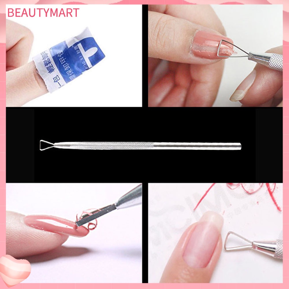 Dụng Cụ Tẩy Sơn Móng Tay Bằng Thép Không Gỉ Tiện Dụng Dành Cho Nữ