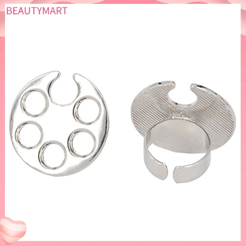 Nhẫn Hở Hình Dấu Chân Mini Trang Trí Móng Tay Nghệ Thuật Cho Nữ [beautymart]
