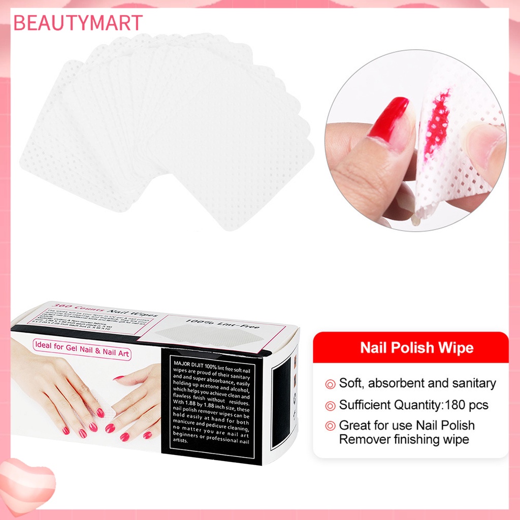 Hộp 360 Miếng Bông Tẩy Sơn Móng Tay Mềm Mại Không Xơ Vải Dùng Trong Làm Móng Nghệ Thuật