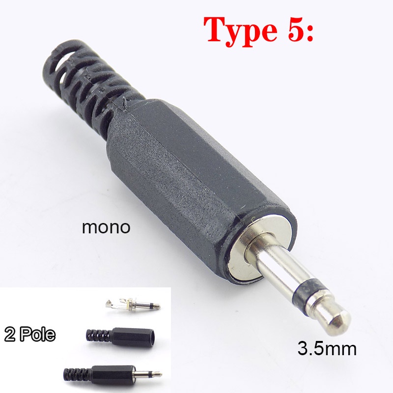 Dây Cáp Âm Thanh Chuyển Đổi Đầu Cắm 3.5mm 6.5mm Sang Ổ Cắm 3.5mm 2.5mm Cho Loa aux vnk2