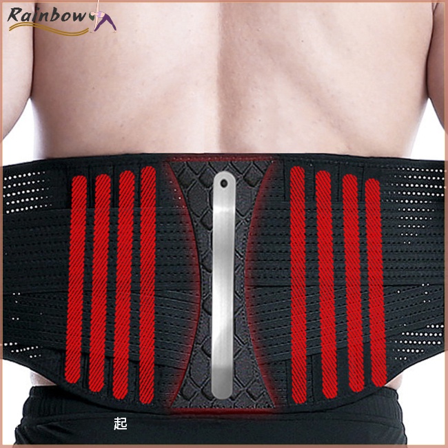 Đai Đeo Hỗ Trợ Lưng Hai Lớp Thoáng Khí Thoải Mái Có Thể Điều Chỉnh Cho Sciatica Herniated Disk Scoliosis