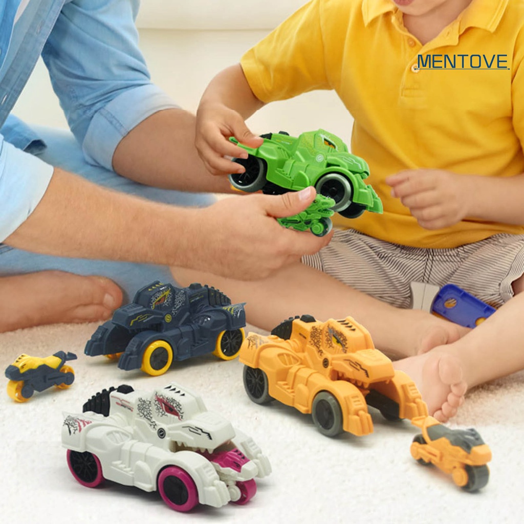 Đồ Chơi Xe Hơi Khủng Long Hoạt Hình Nhiều Màu An Toàn Cho Bé