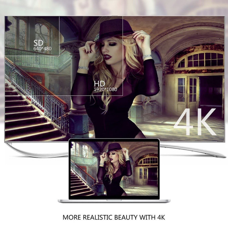 Bộ Chia 3 Cổng HDMI 4K * 2K 3 Trong 1 Ra 1 Ra 5x1 Cho TV Box HDTV PC
