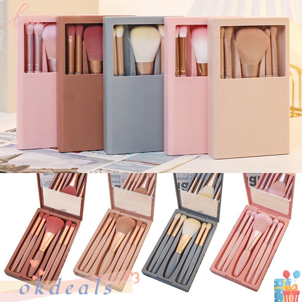 Cọ Trang Điểm Phấn Mắt Thiết Kế Di Động Dễ Vệ Sinh