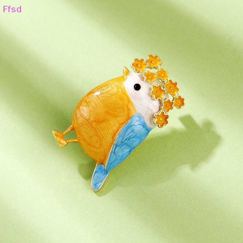 {Ffsd} Trâm Cài Áo Khoác Hóa Trang Chim Hoa Nhỏ Thời Trang Làm Quà Tặng Truy Cập *