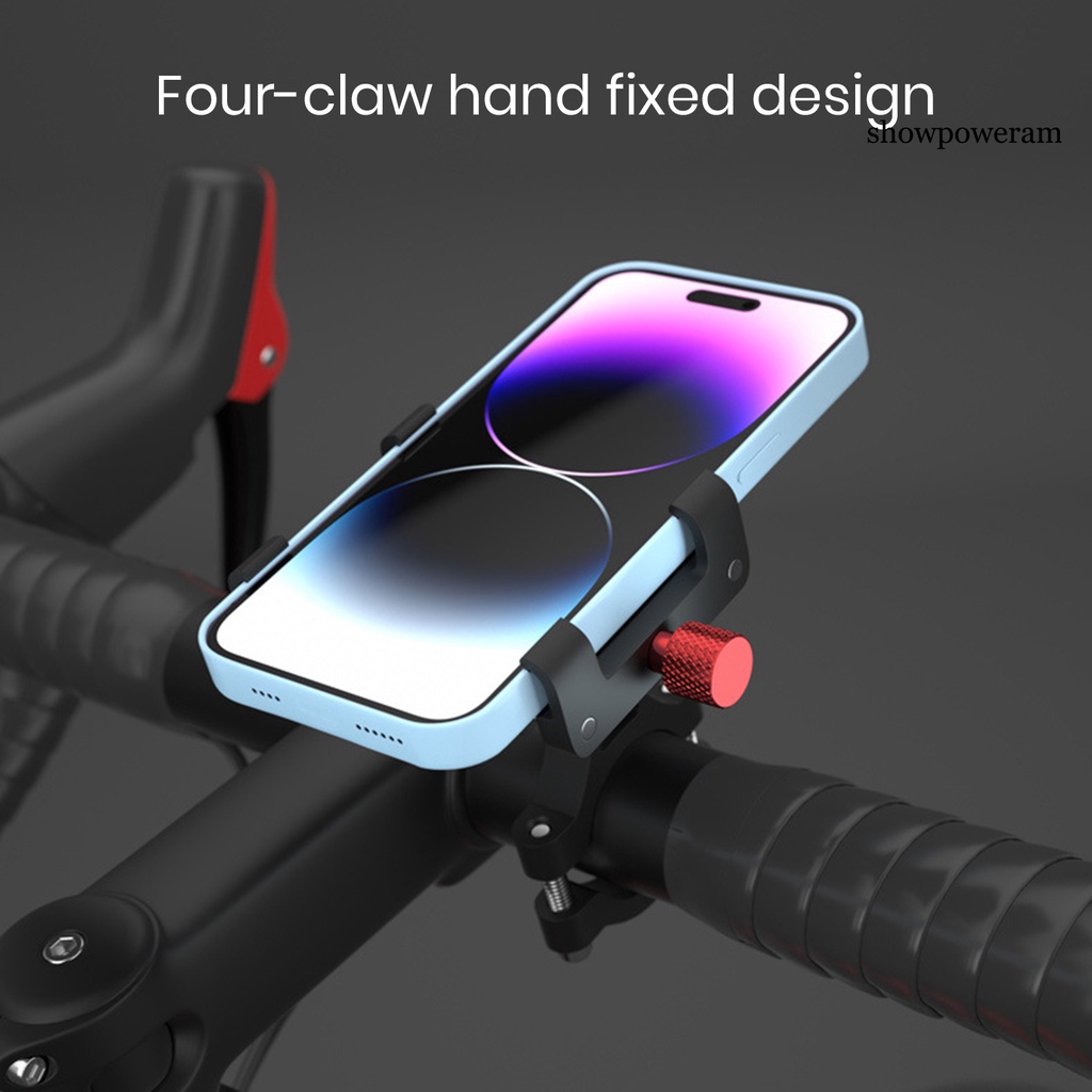 Giá Đỡ Điện Thoại Gắn Tay Lái Xe Đạp Xoay 360 Độ Siêu Nhẹ Chống Rung Lắp Đặt Tiện Dụng