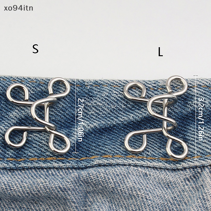 Kẹp Kim Loại Gắn Quần Jean Có Thể Điều Chỉnh 27 / 32MM