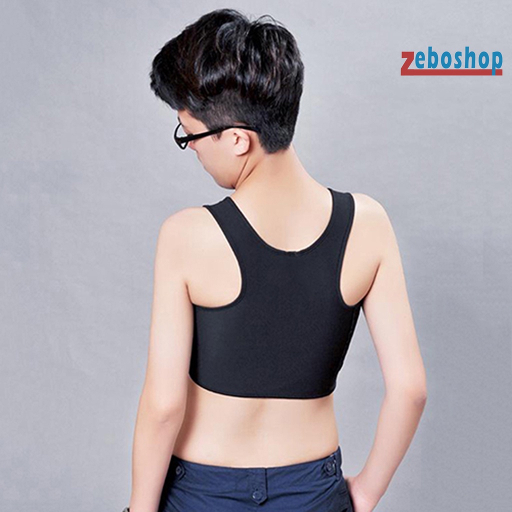 Zeboshop Áo Nịt Ngực Ngắn Ngực Bằng Sợi Acrylic Chống Chảy Xệ Có Thể Giặt Sạch Cho Mùa Hè