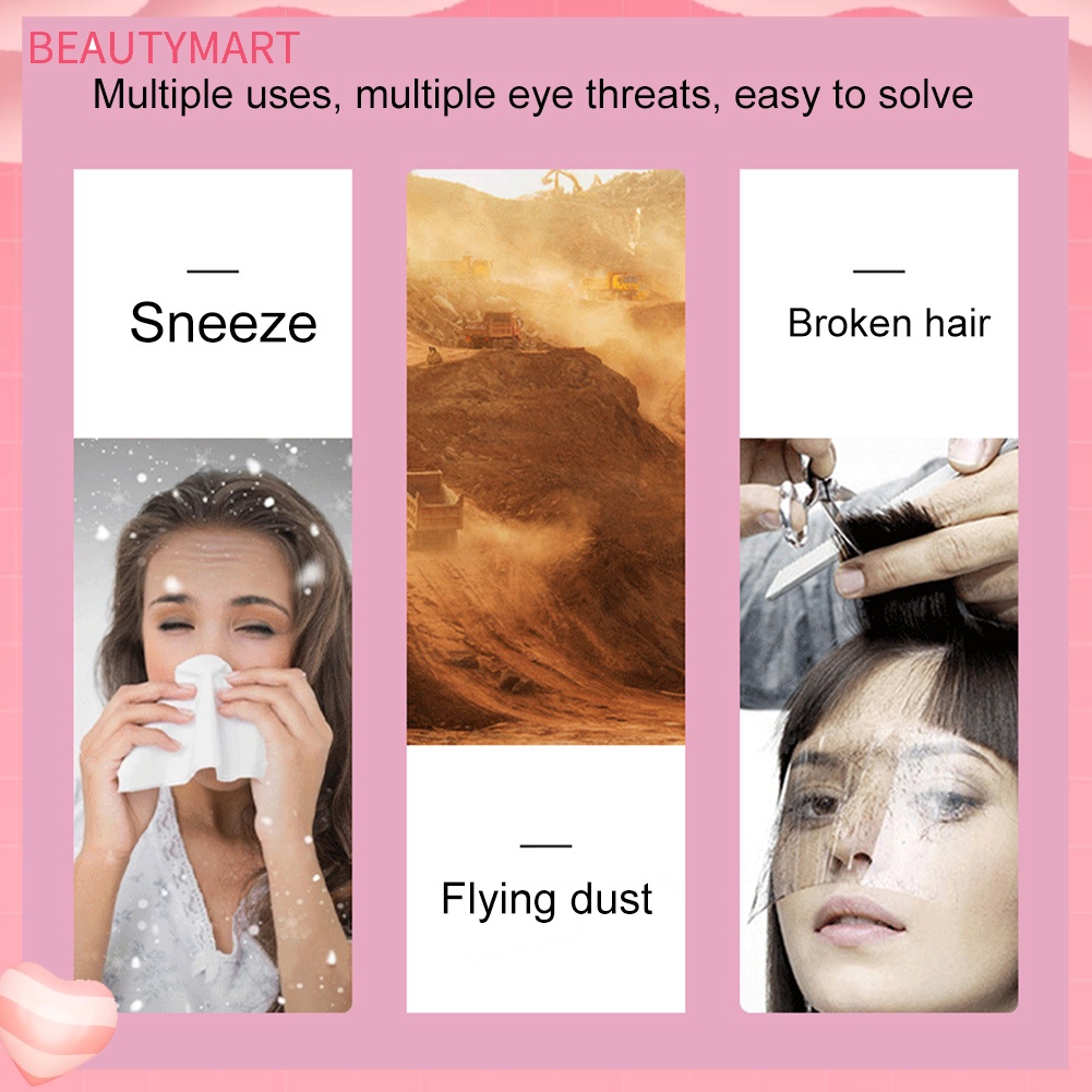 Set 50 / 100 Miếng Dán Bảo Vệ Mặt Và Tóc Sử Dụng Một Lần