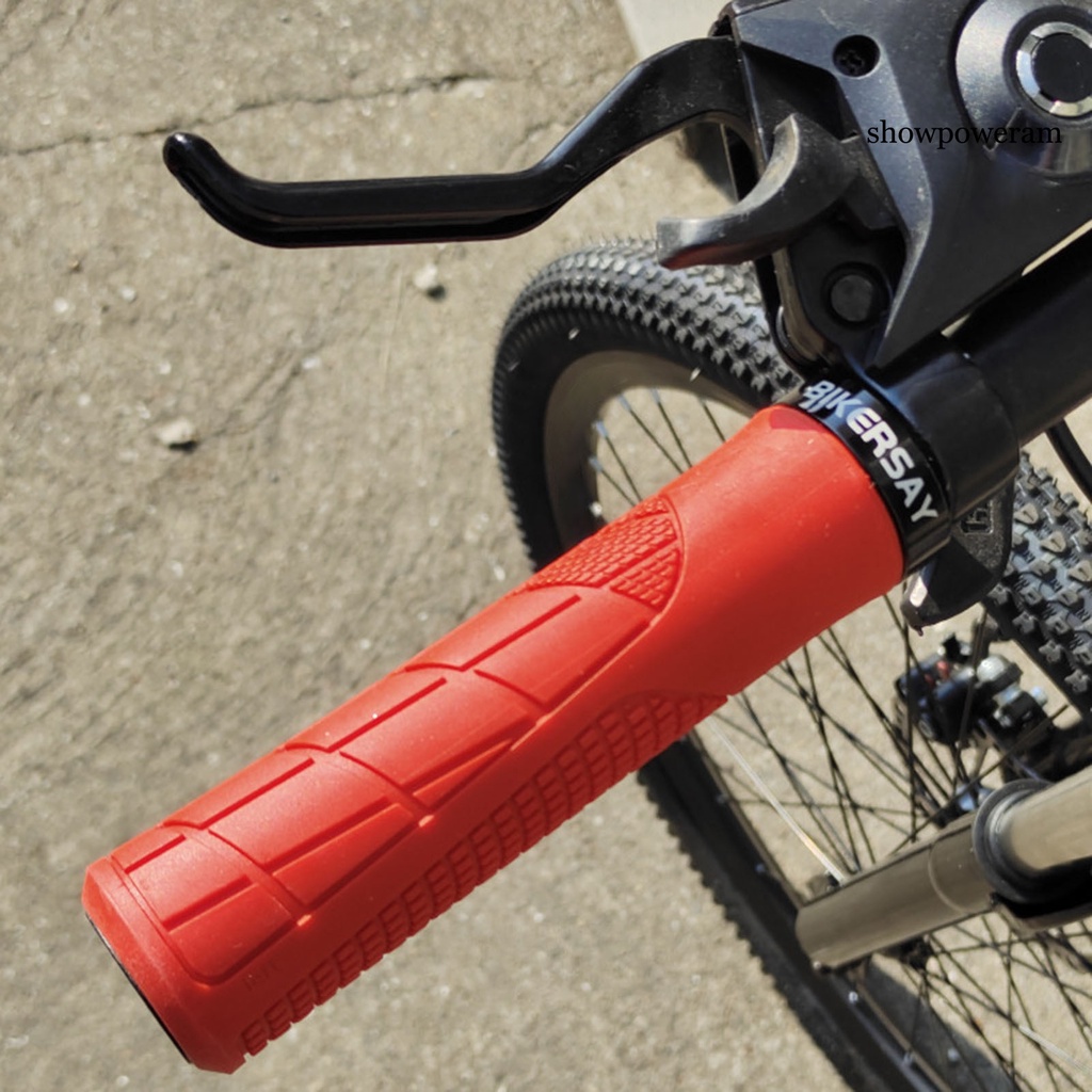 1 Cặp Vỏ Bọc Tay Lái Xe Đạp Bằng Hợp Kim Nhôm Mềm Mại Chống Trượt Chống Sốc